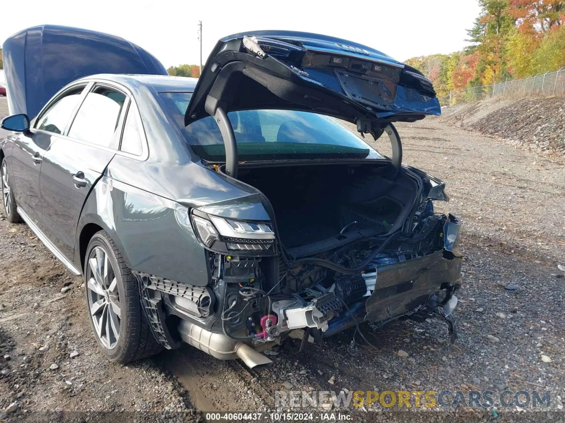 6 Photograph of a damaged car WAUABAF47PN009335 AUDI A4 2023