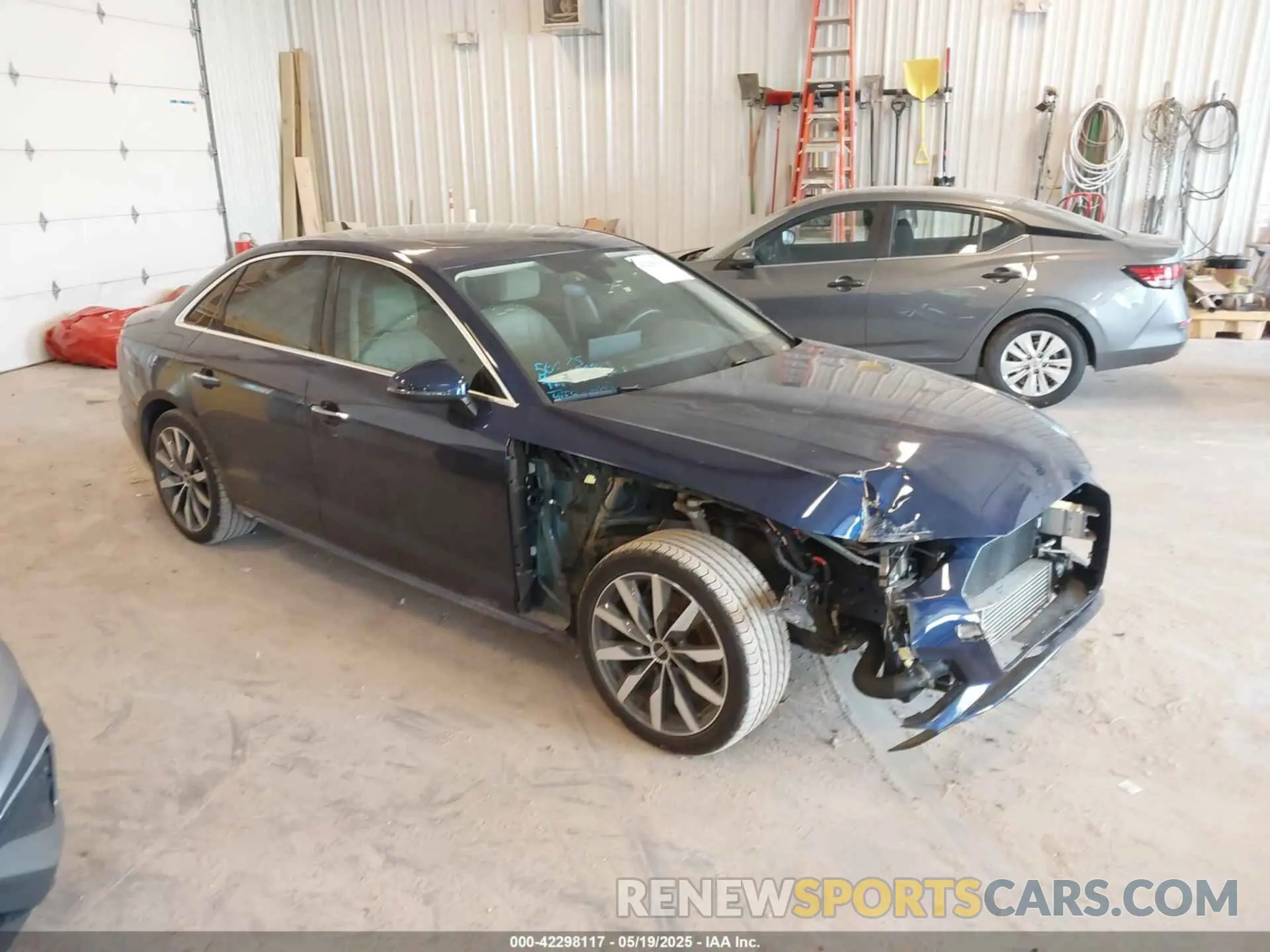 1 Photograph of a damaged car WAUABAF49PN011975 AUDI A4 2023