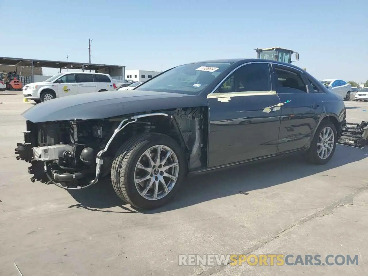 1 Photograph of a damaged car WAUABAF4XPA011975 AUDI A4 2023