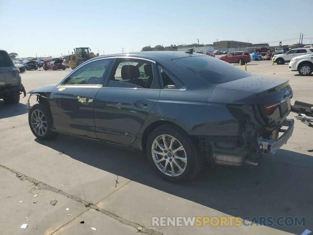 2 Photograph of a damaged car WAUABAF4XPA011975 AUDI A4 2023