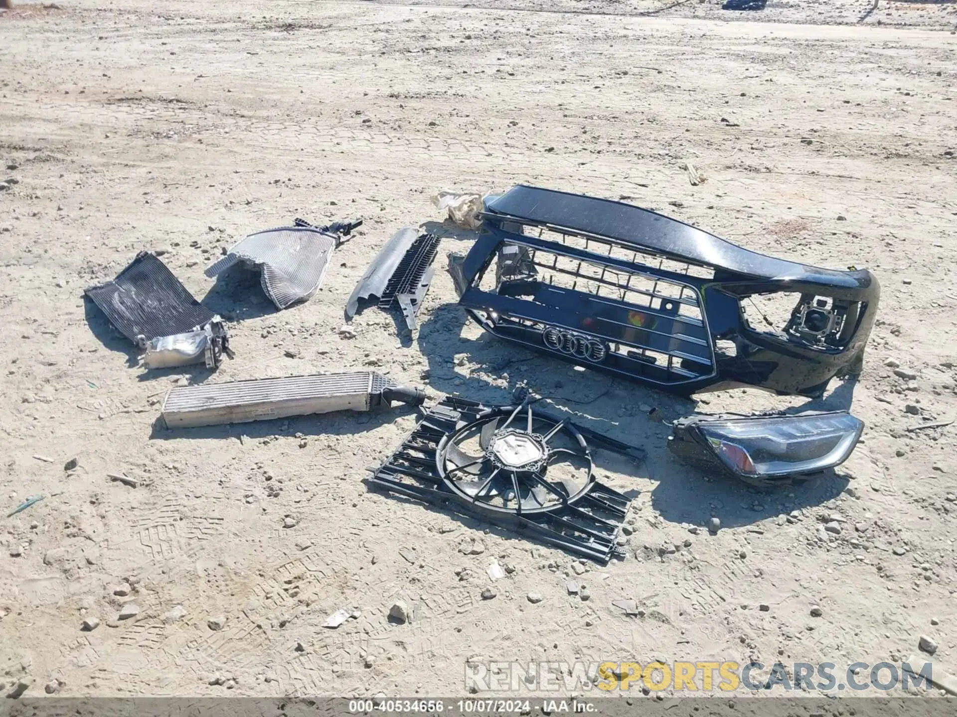 12 Photograph of a damaged car WAUABAF4XPN002492 AUDI A4 2023