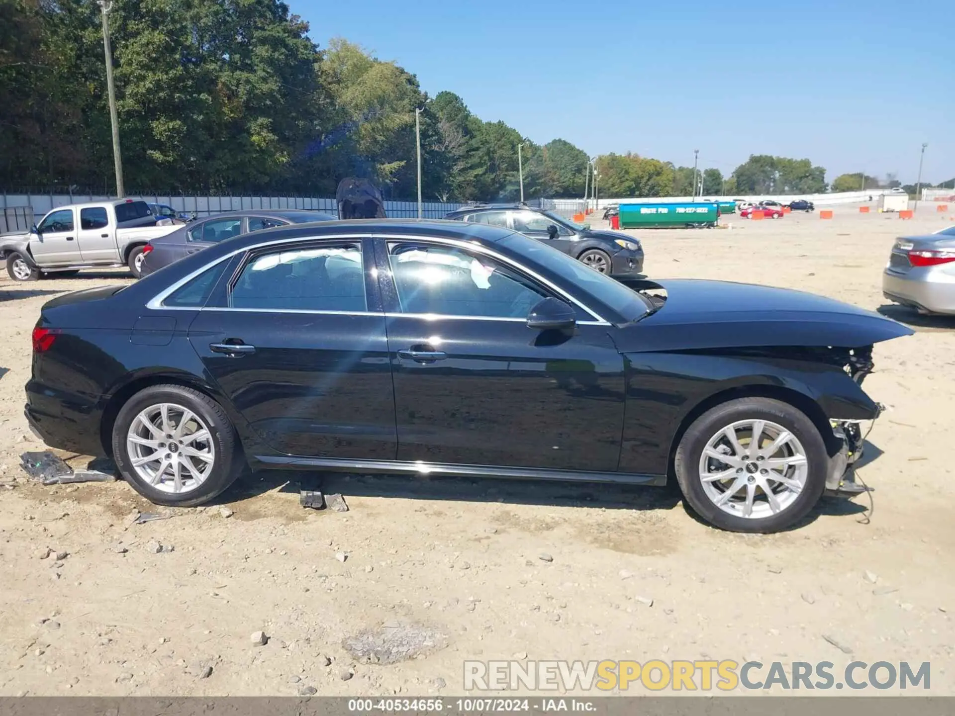 14 Photograph of a damaged car WAUABAF4XPN002492 AUDI A4 2023