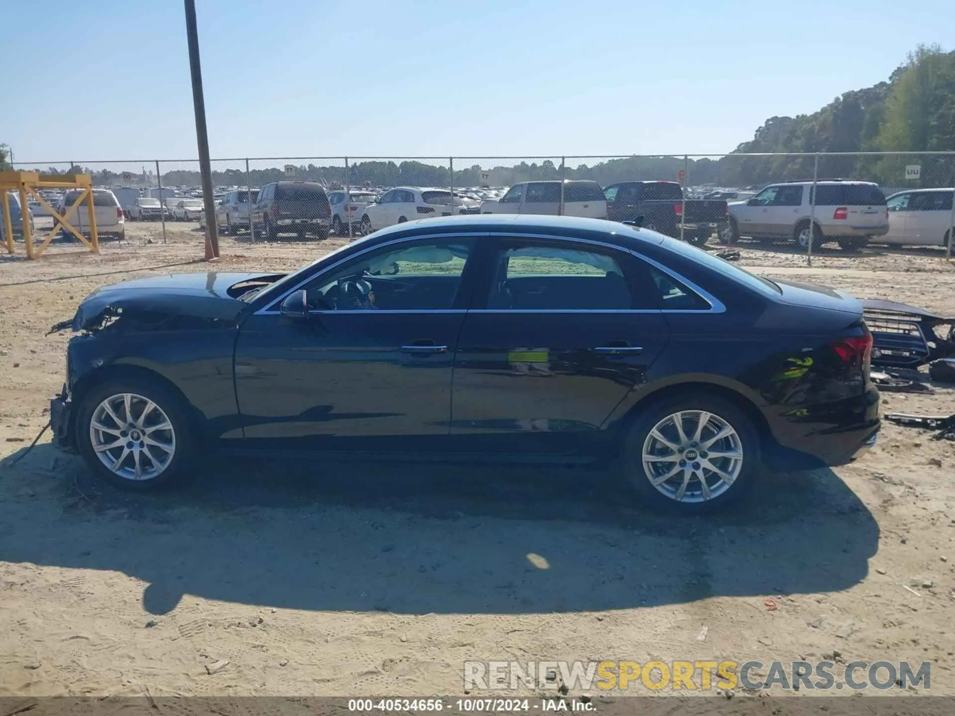 15 Photograph of a damaged car WAUABAF4XPN002492 AUDI A4 2023