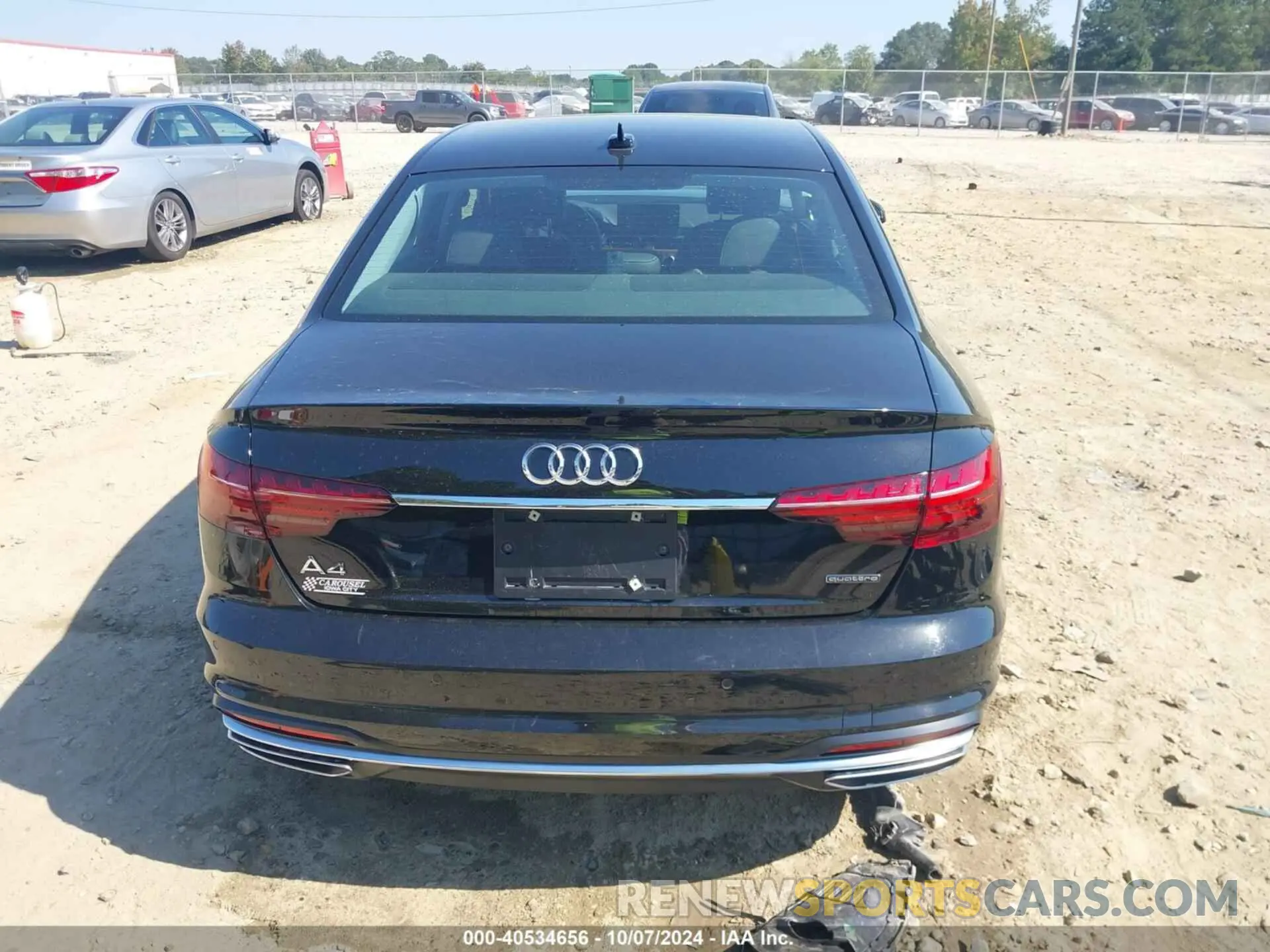 17 Photograph of a damaged car WAUABAF4XPN002492 AUDI A4 2023