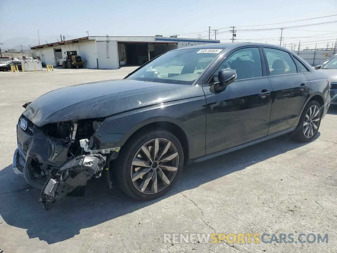 1 Photograph of a damaged car WAUBBAF41PN022666 AUDI A4 2023