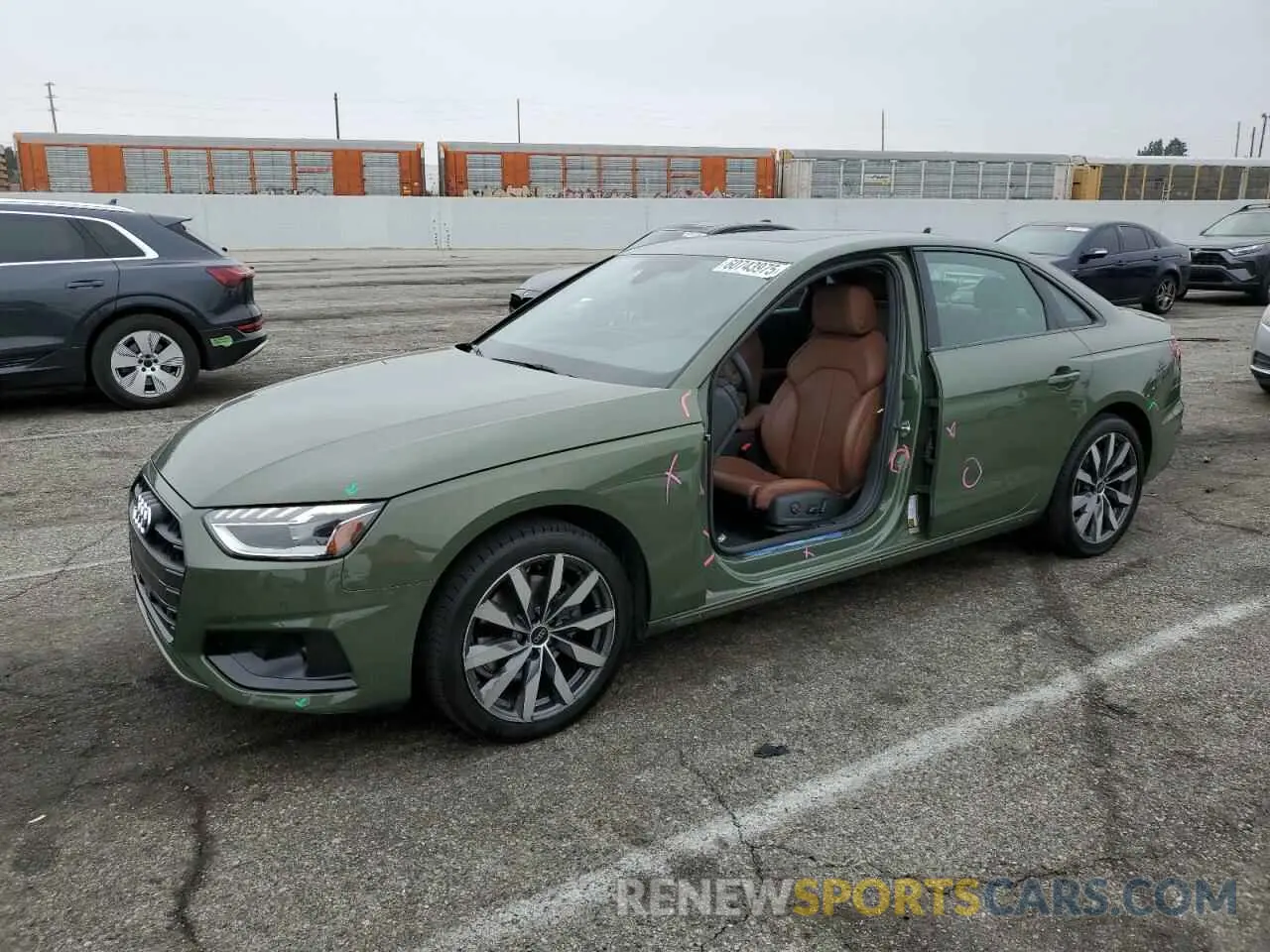 1 Photograph of a damaged car WAUBBAF45PN021620 AUDI A4 2023