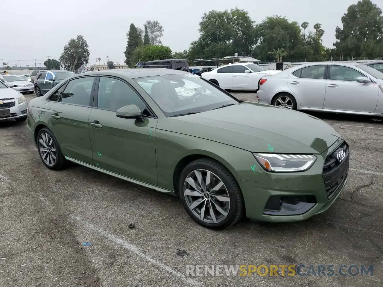 4 Photograph of a damaged car WAUBBAF45PN021620 AUDI A4 2023