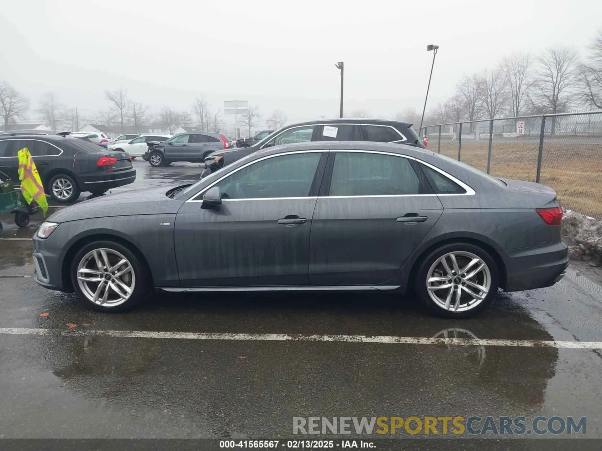 14 Photograph of a damaged car WAUDAAF44PN013763 AUDI A4 2023