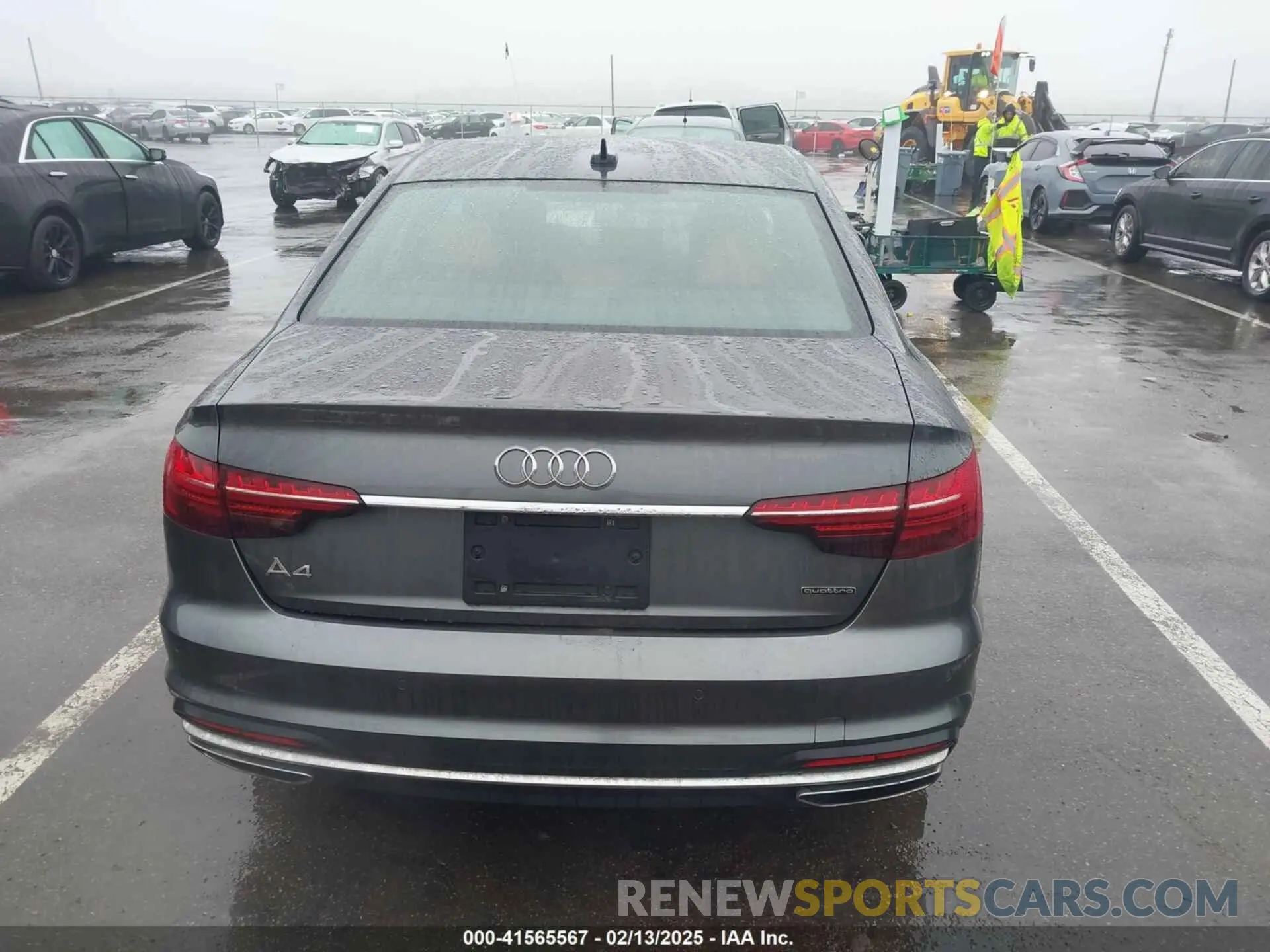 16 Photograph of a damaged car WAUDAAF44PN013763 AUDI A4 2023