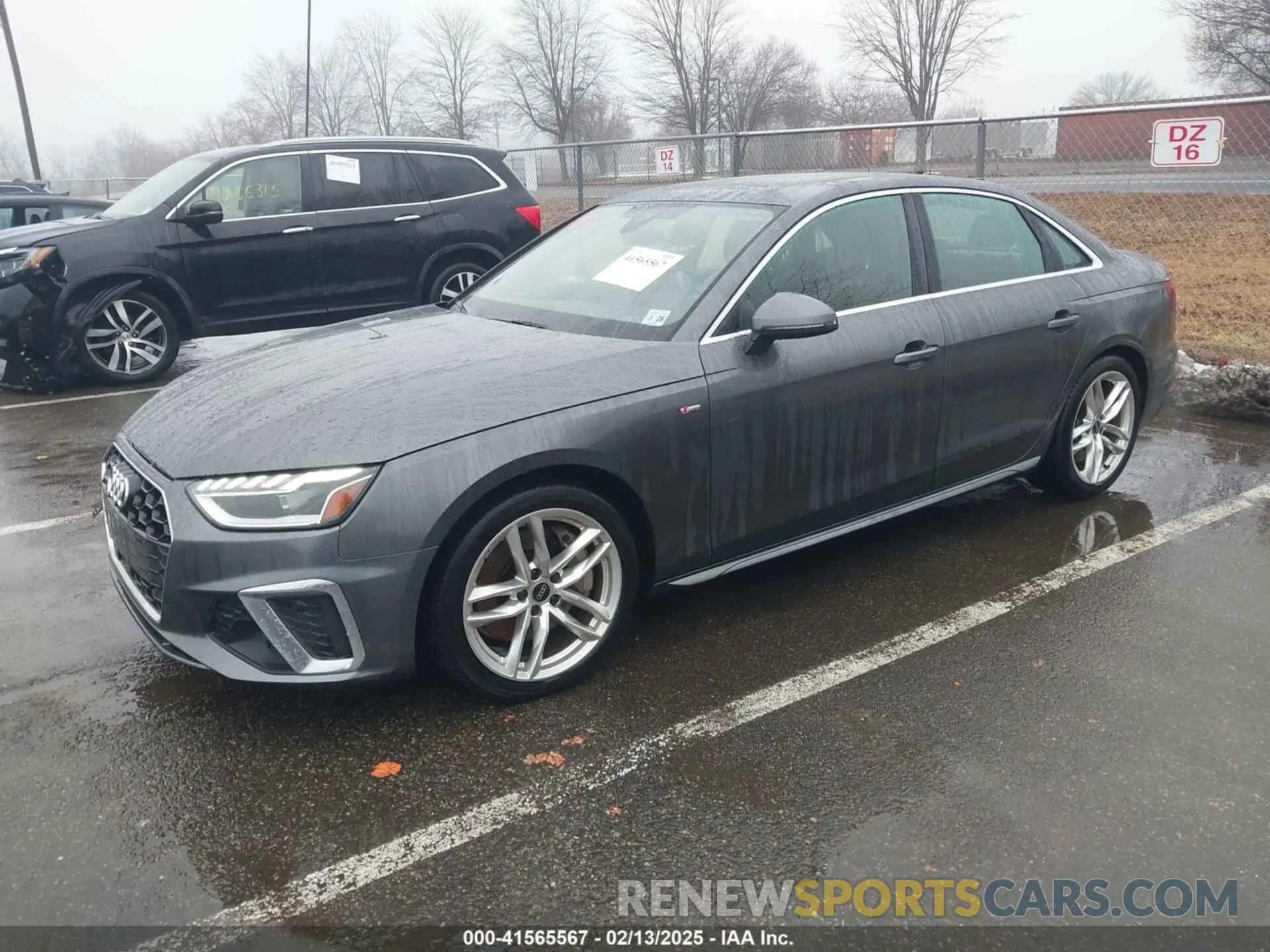 2 Photograph of a damaged car WAUDAAF44PN013763 AUDI A4 2023