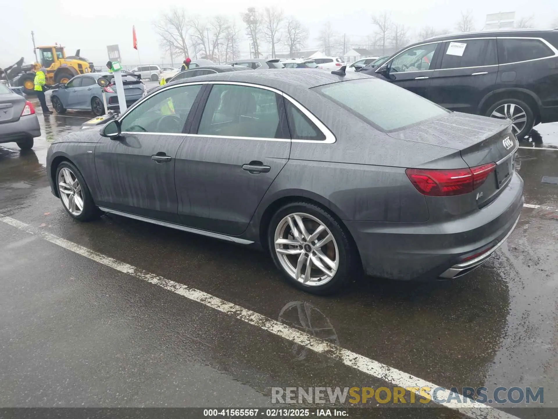 3 Photograph of a damaged car WAUDAAF44PN013763 AUDI A4 2023