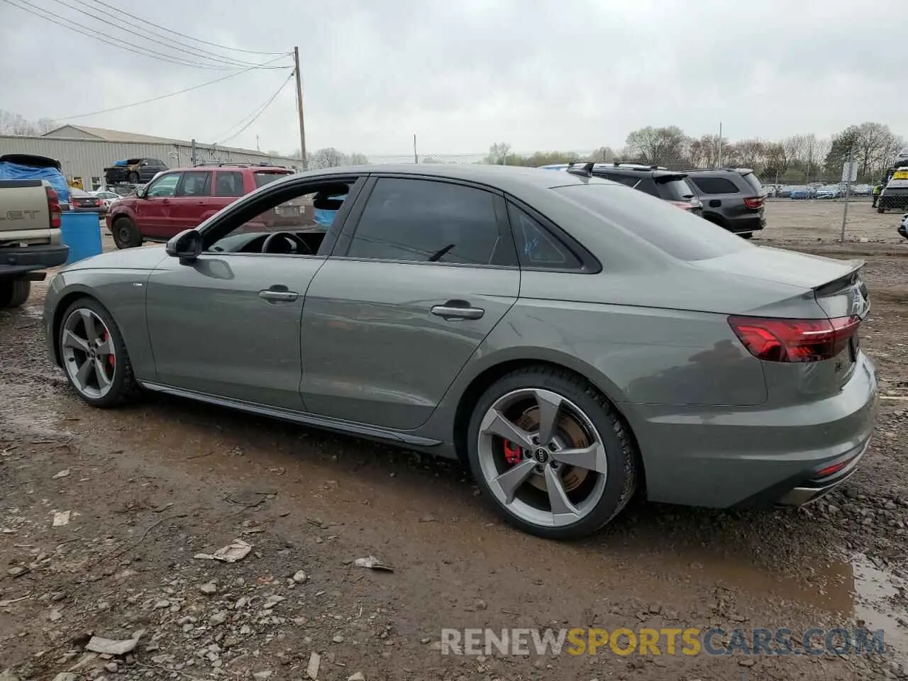 2 Photograph of a damaged car WAUEAAF40PA012816 AUDI A4 2023