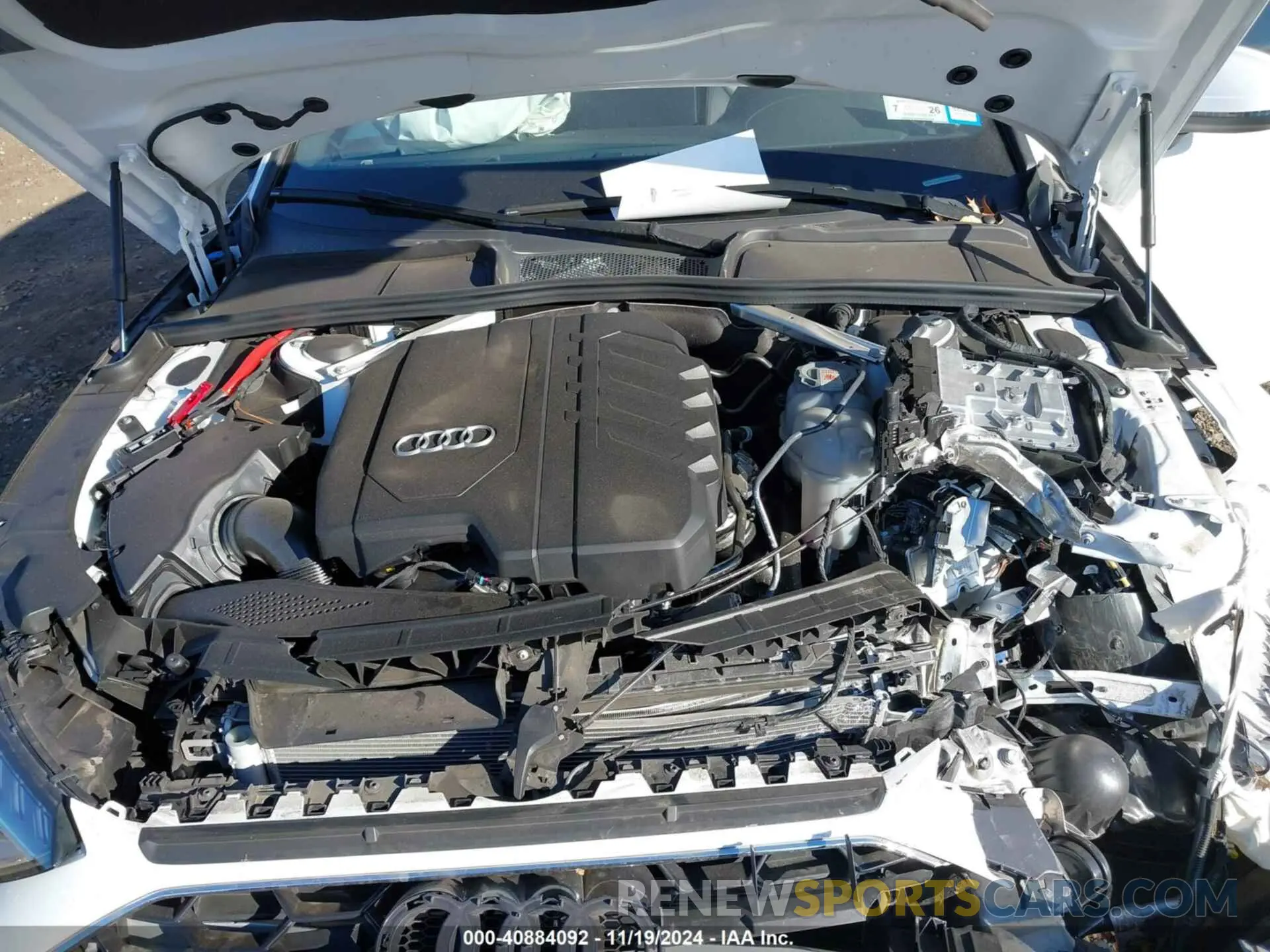 10 Photograph of a damaged car WAUEAAF40PN009794 AUDI A4 2023