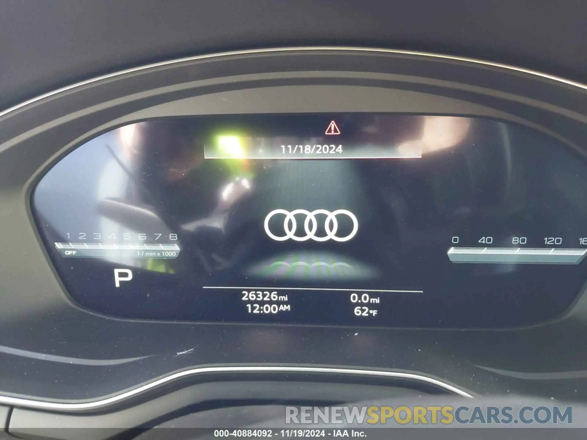 7 Photograph of a damaged car WAUEAAF40PN009794 AUDI A4 2023