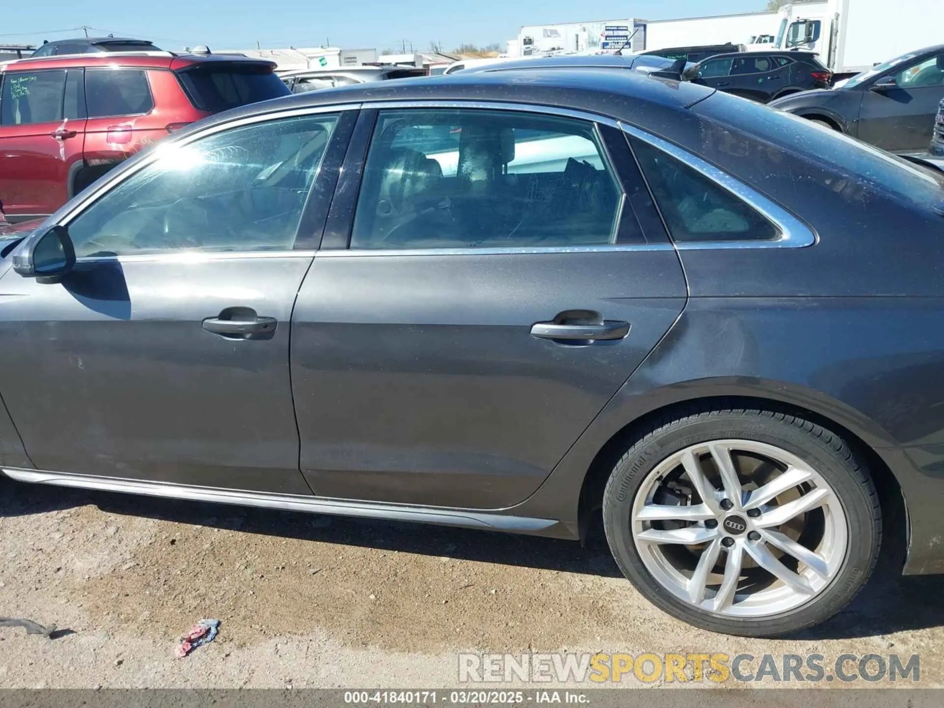 14 Фотография поврежденного автомобиля WAUEAAF41PN003017 AUDI A4 2023