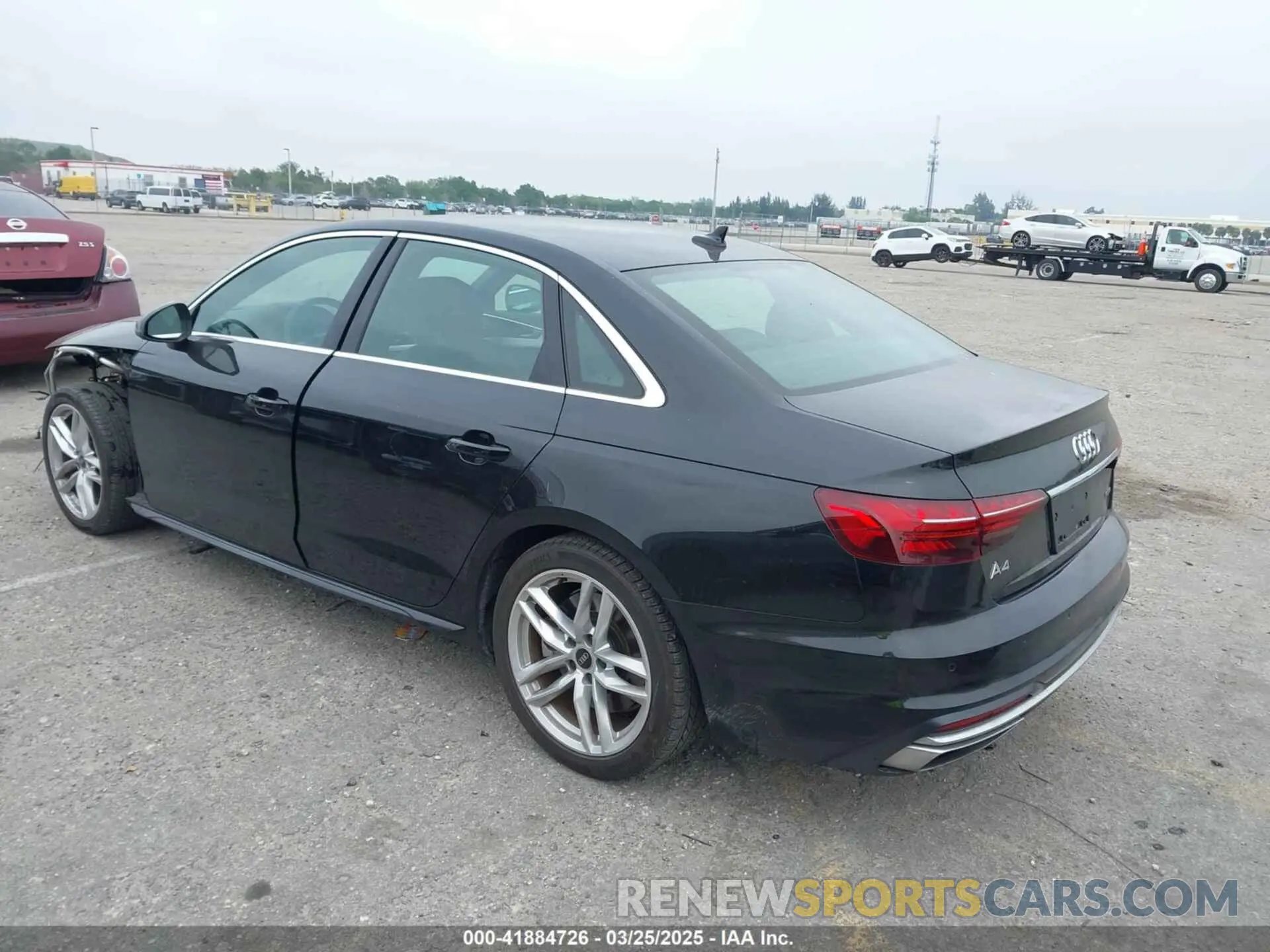 3 Фотография поврежденного автомобиля WAUEAAF41PN008380 AUDI A4 2023
