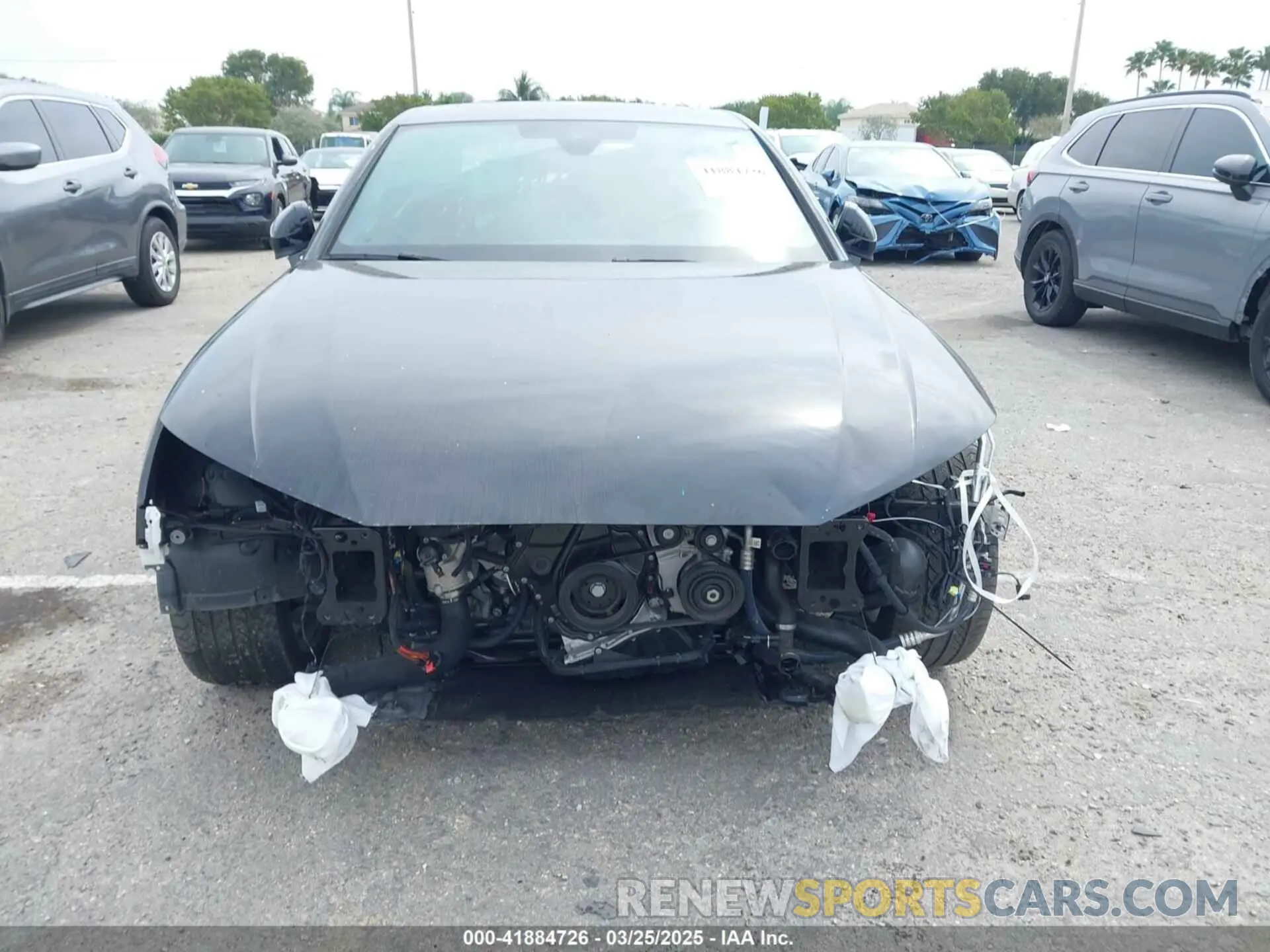 6 Фотография поврежденного автомобиля WAUEAAF41PN008380 AUDI A4 2023