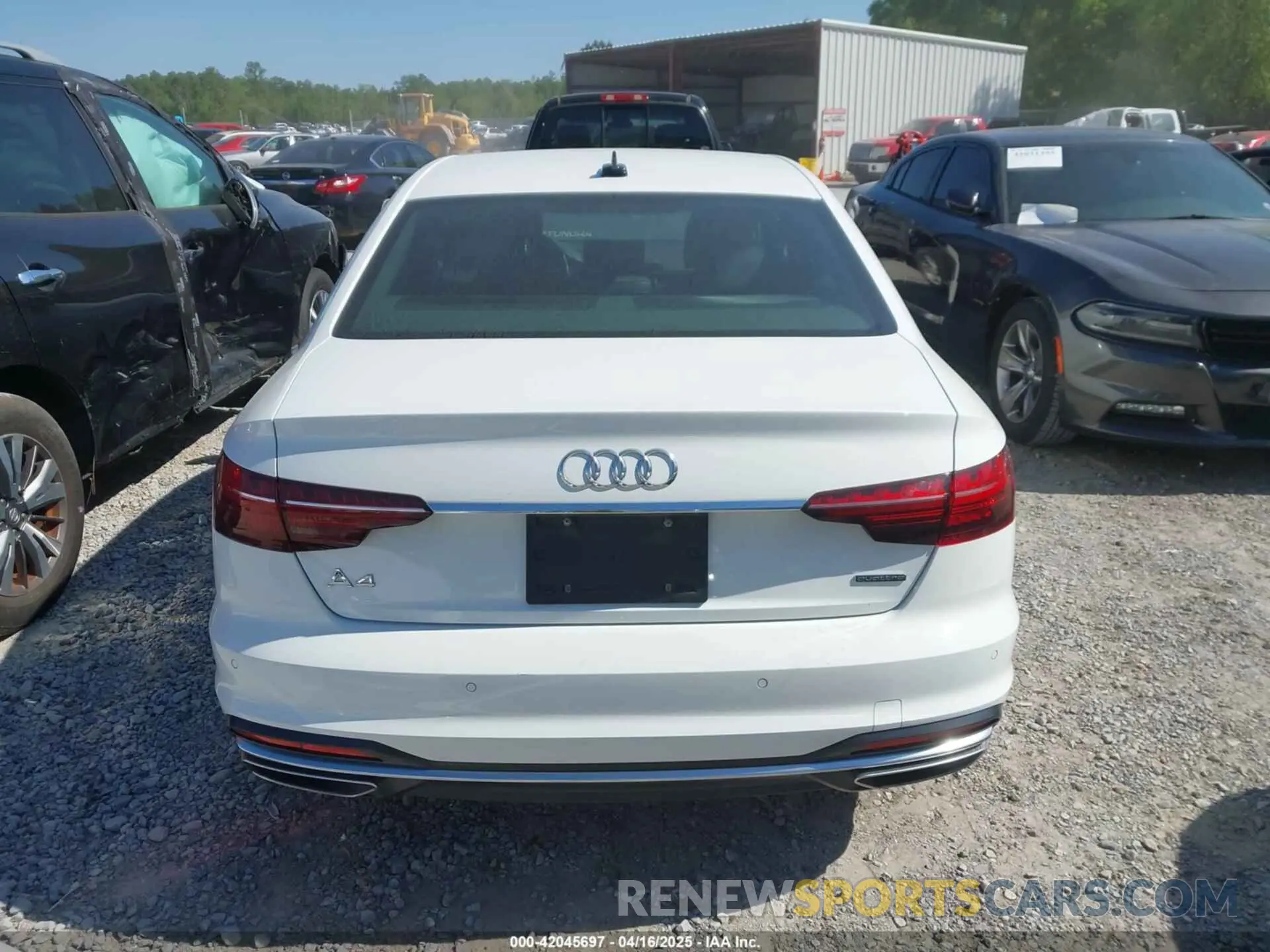 17 Photograph of a damaged car WAUEAAF41PN009934 AUDI A4 2023