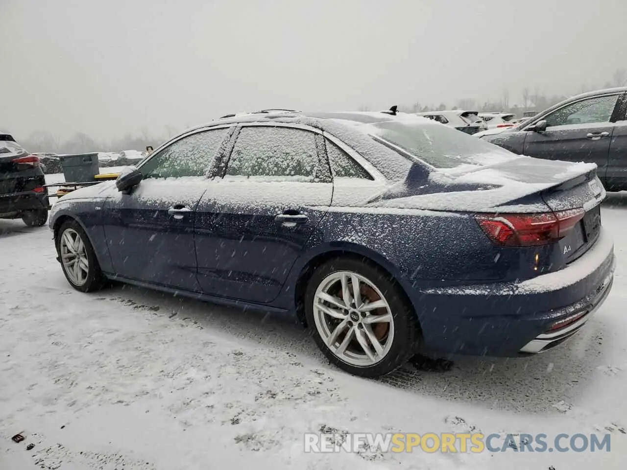 2 Фотография поврежденного автомобиля WAUEAAF41PN016558 AUDI A4 2023