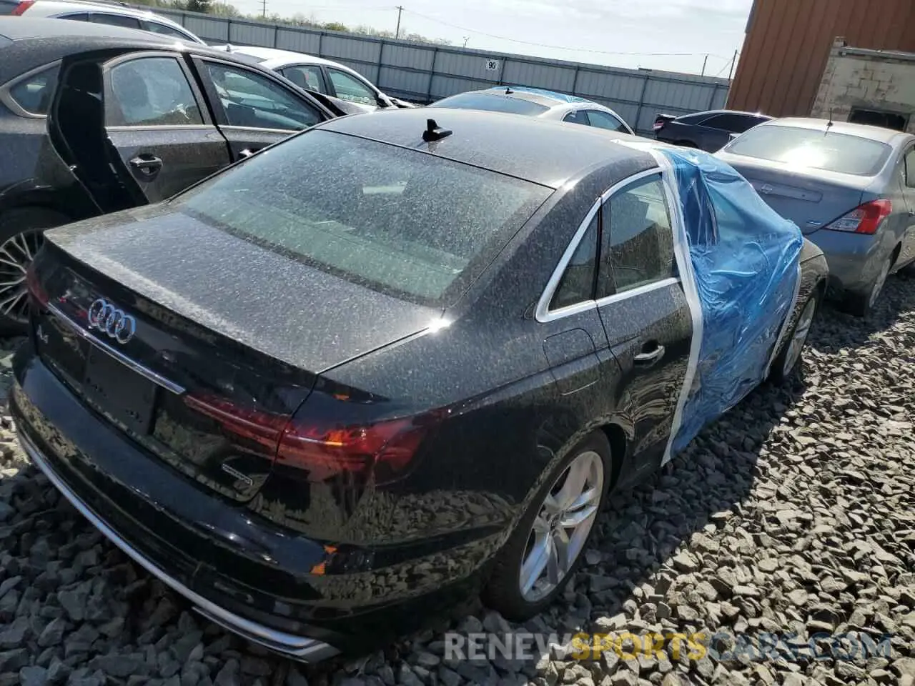 3 Фотография поврежденного автомобиля WAUEAAF42PN003950 AUDI A4 2023