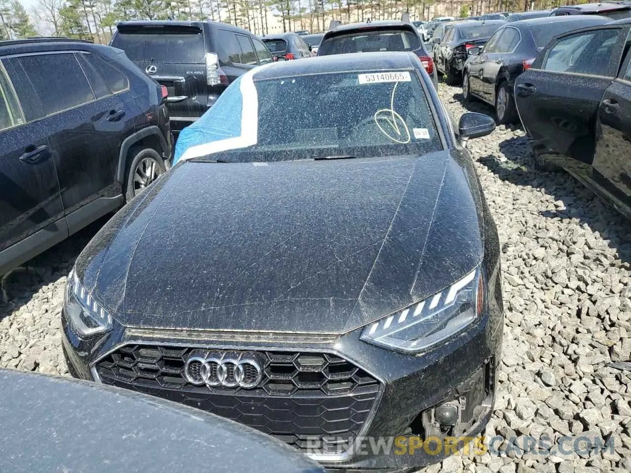 5 Фотография поврежденного автомобиля WAUEAAF42PN003950 AUDI A4 2023