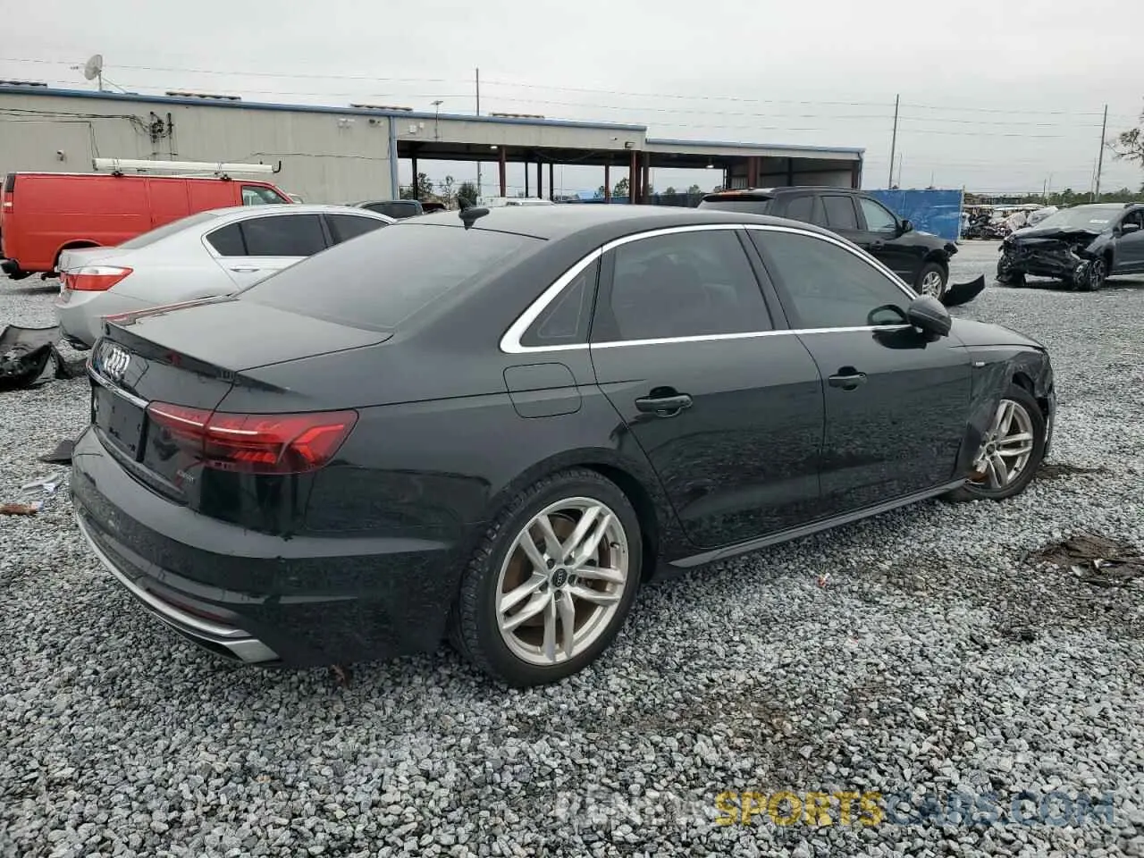 3 Фотография поврежденного автомобиля WAUEAAF42PN004810 AUDI A4 2023