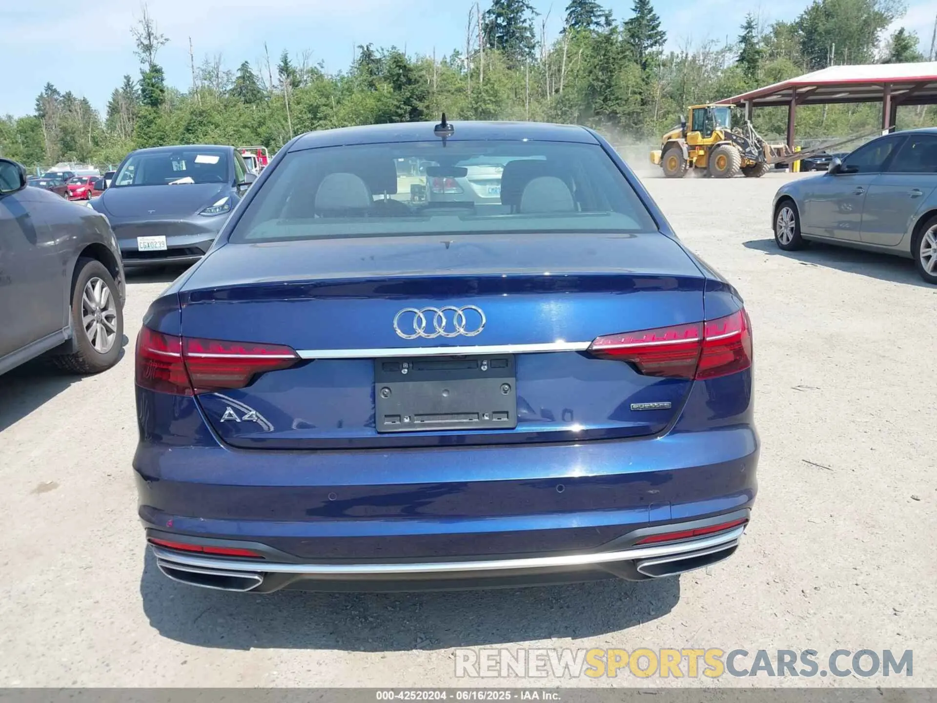 16 Photograph of a damaged car WAUEAAF42PN017346 AUDI A4 2023