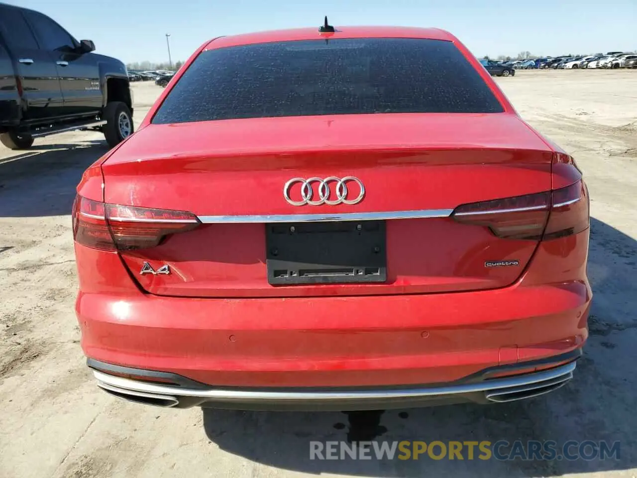 6 Photograph of a damaged car WAUEAAF43PN002886 AUDI A4 2023