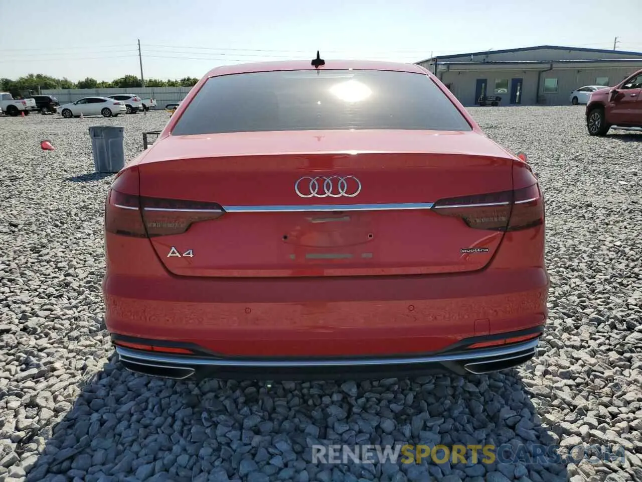 6 Photograph of a damaged car WAUEAAF43PN006551 AUDI A4 2023