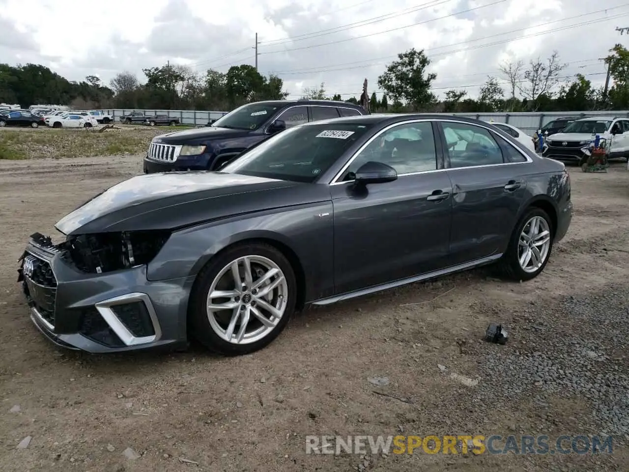 1 Фотография поврежденного автомобиля WAUEAAF43PN021650 AUDI A4 2023