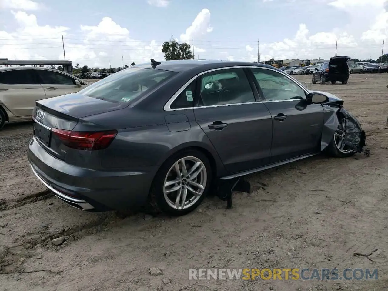 3 Фотография поврежденного автомобиля WAUEAAF43PN021650 AUDI A4 2023