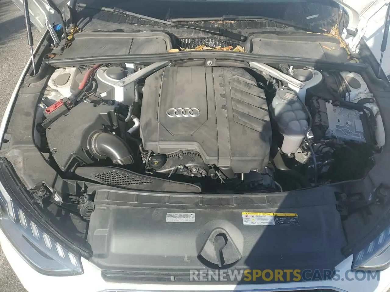 11 Фотография поврежденного автомобиля WAUEAAF45PN002629 AUDI A4 2023