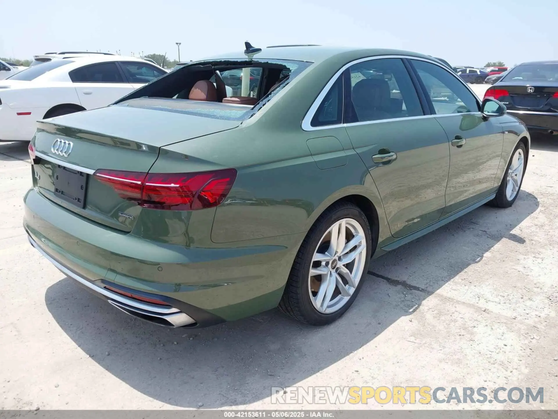 4 Фотография поврежденного автомобиля WAUEAAF45PN006549 AUDI A4 2023