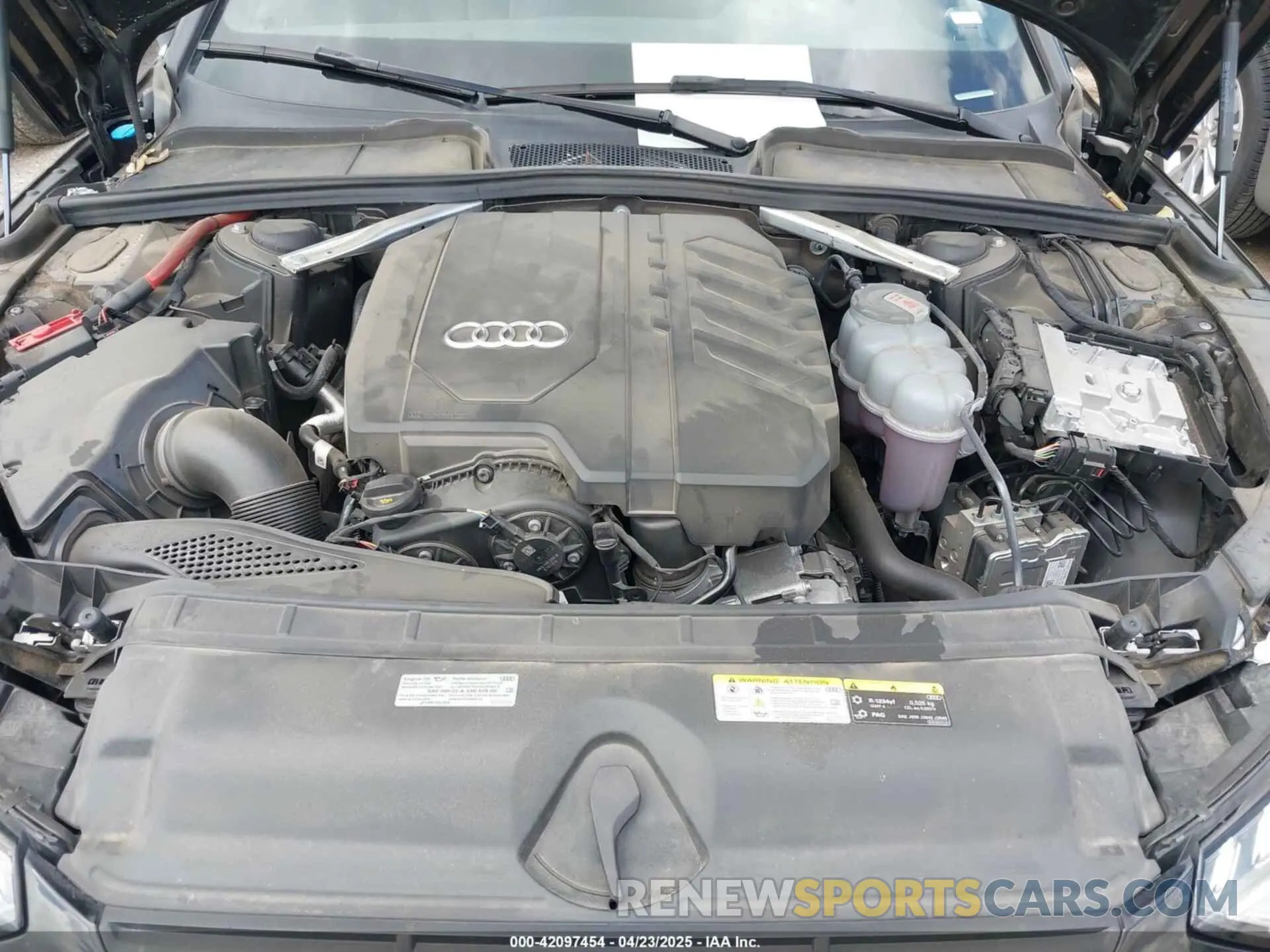 10 Photograph of a damaged car WAUEAAF45PN016577 AUDI A4 2023