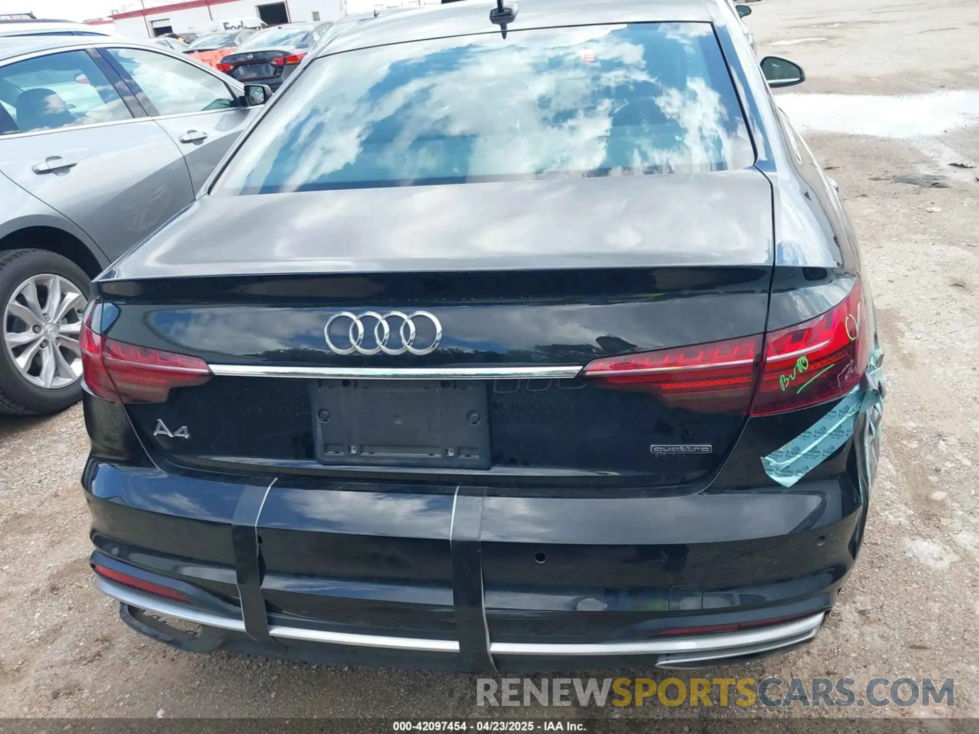 16 Photograph of a damaged car WAUEAAF45PN016577 AUDI A4 2023
