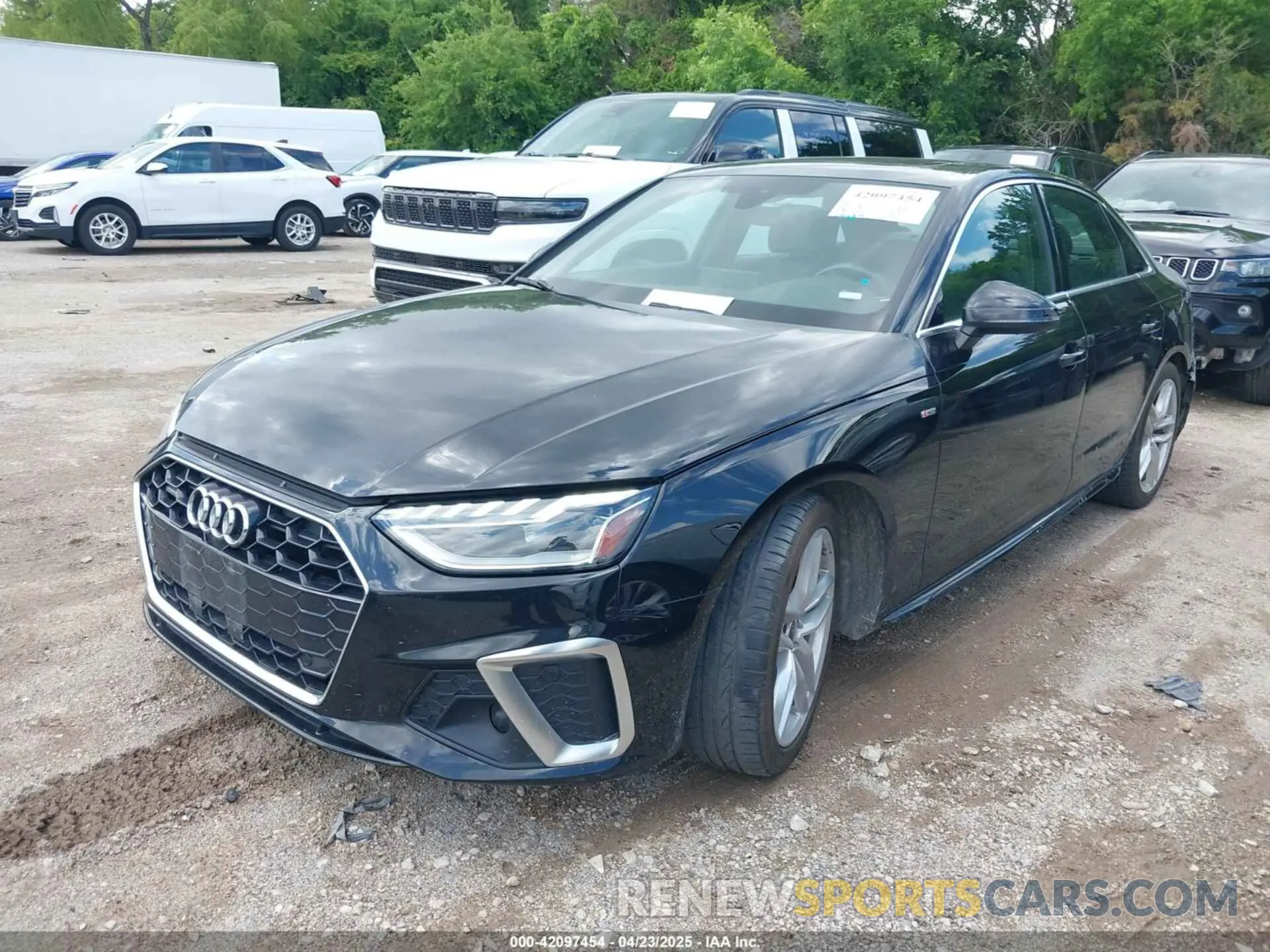 2 Photograph of a damaged car WAUEAAF45PN016577 AUDI A4 2023