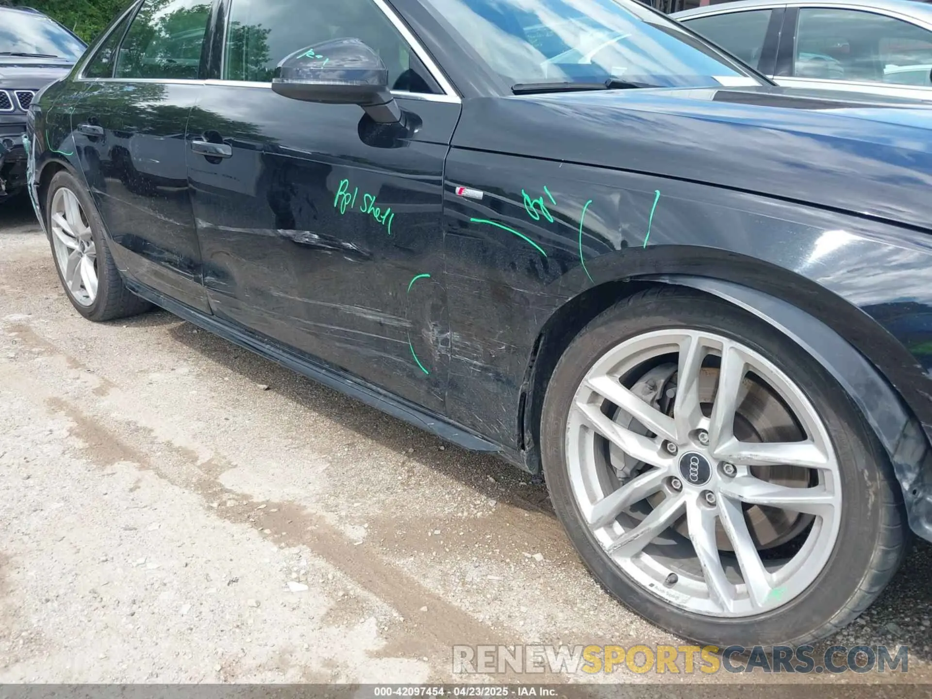6 Photograph of a damaged car WAUEAAF45PN016577 AUDI A4 2023