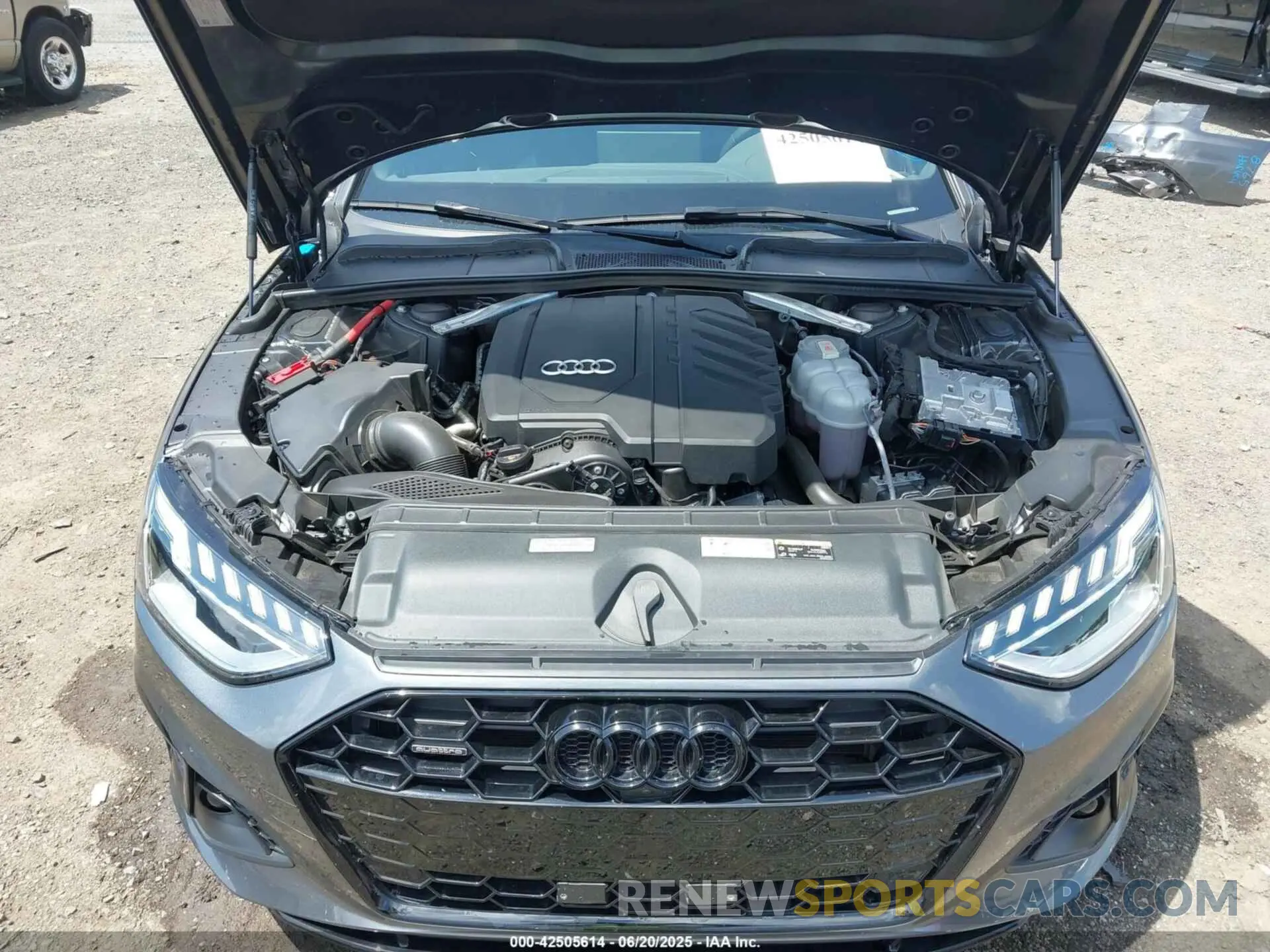 10 Фотография поврежденного автомобиля WAUEAAF46PA015784 AUDI A4 2023