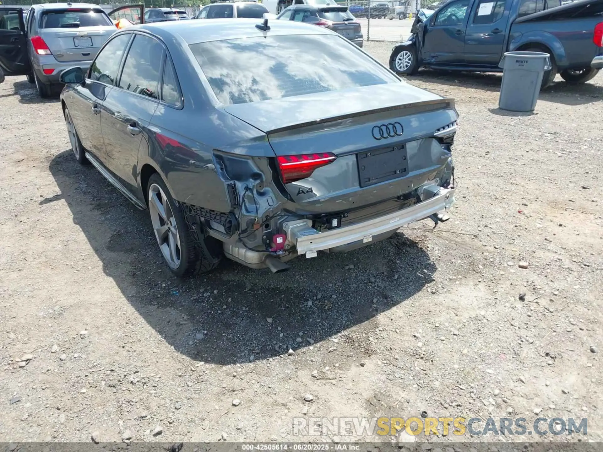 6 Фотография поврежденного автомобиля WAUEAAF46PA015784 AUDI A4 2023