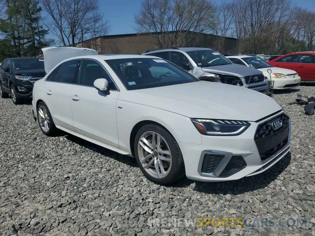 4 Photograph of a damaged car WAUEAAF46PN001442 AUDI A4 2023