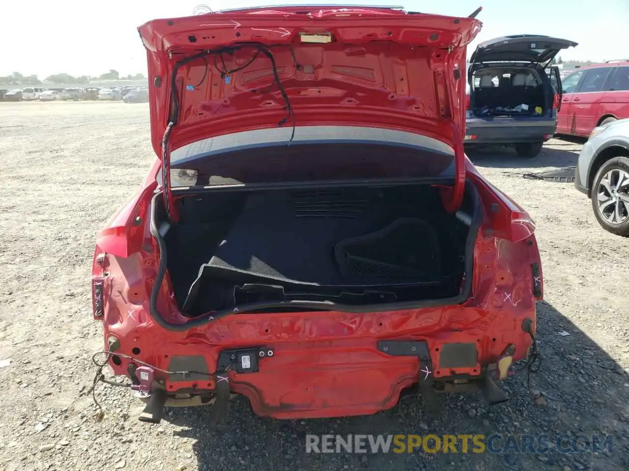 6 Photograph of a damaged car WAUEAAF46PN002185 AUDI A4 2023