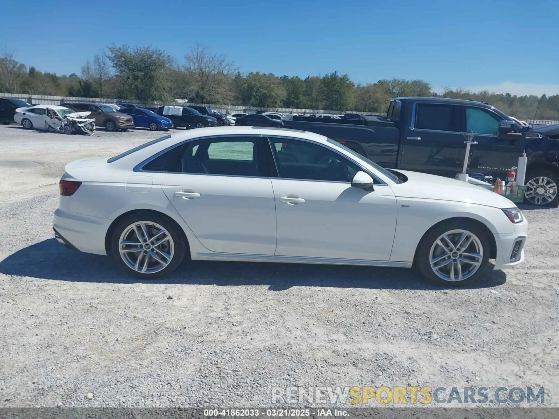 13 Photograph of a damaged car WAUEAAF46PN018967 AUDI A4 2023