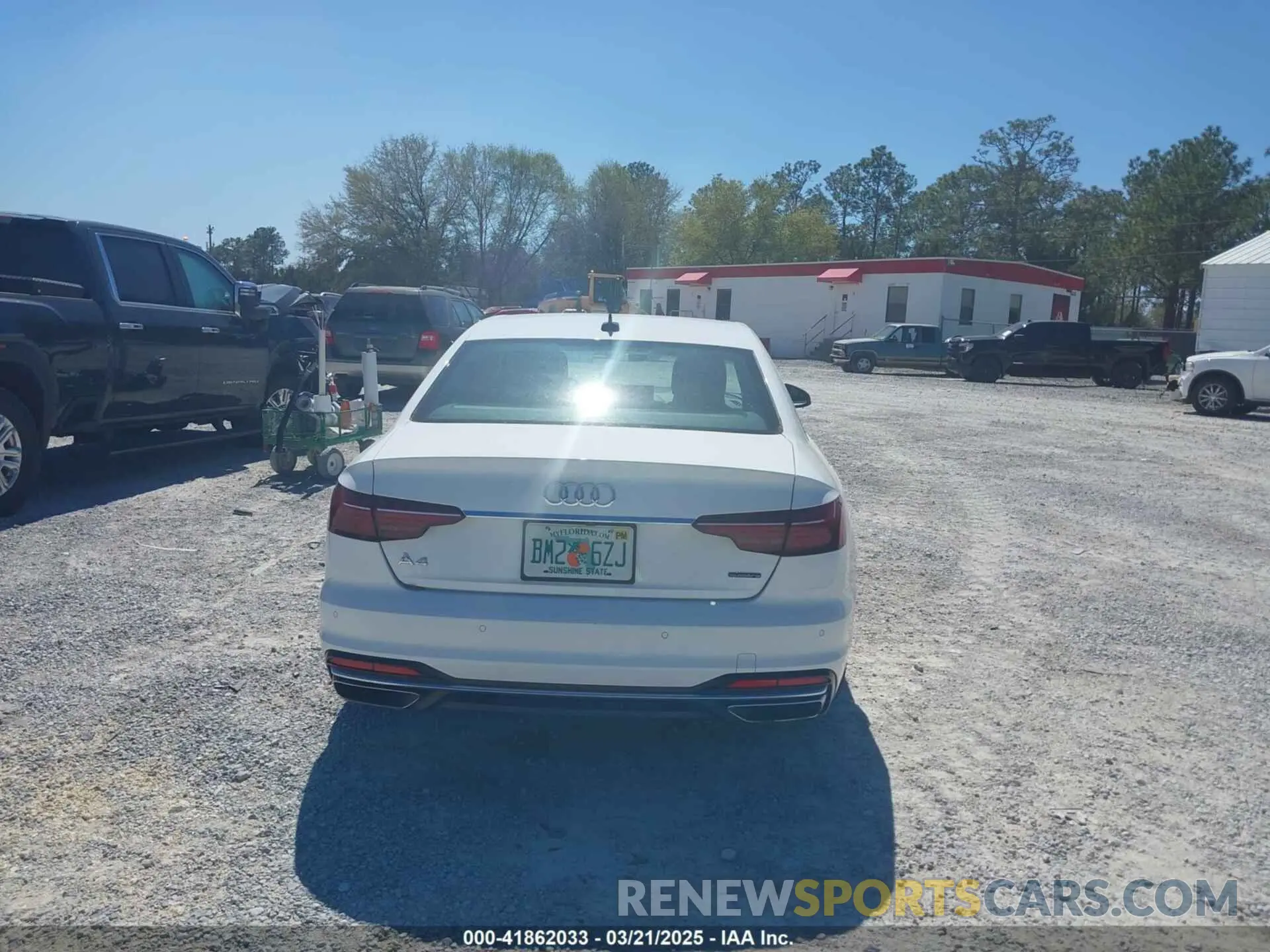16 Photograph of a damaged car WAUEAAF46PN018967 AUDI A4 2023