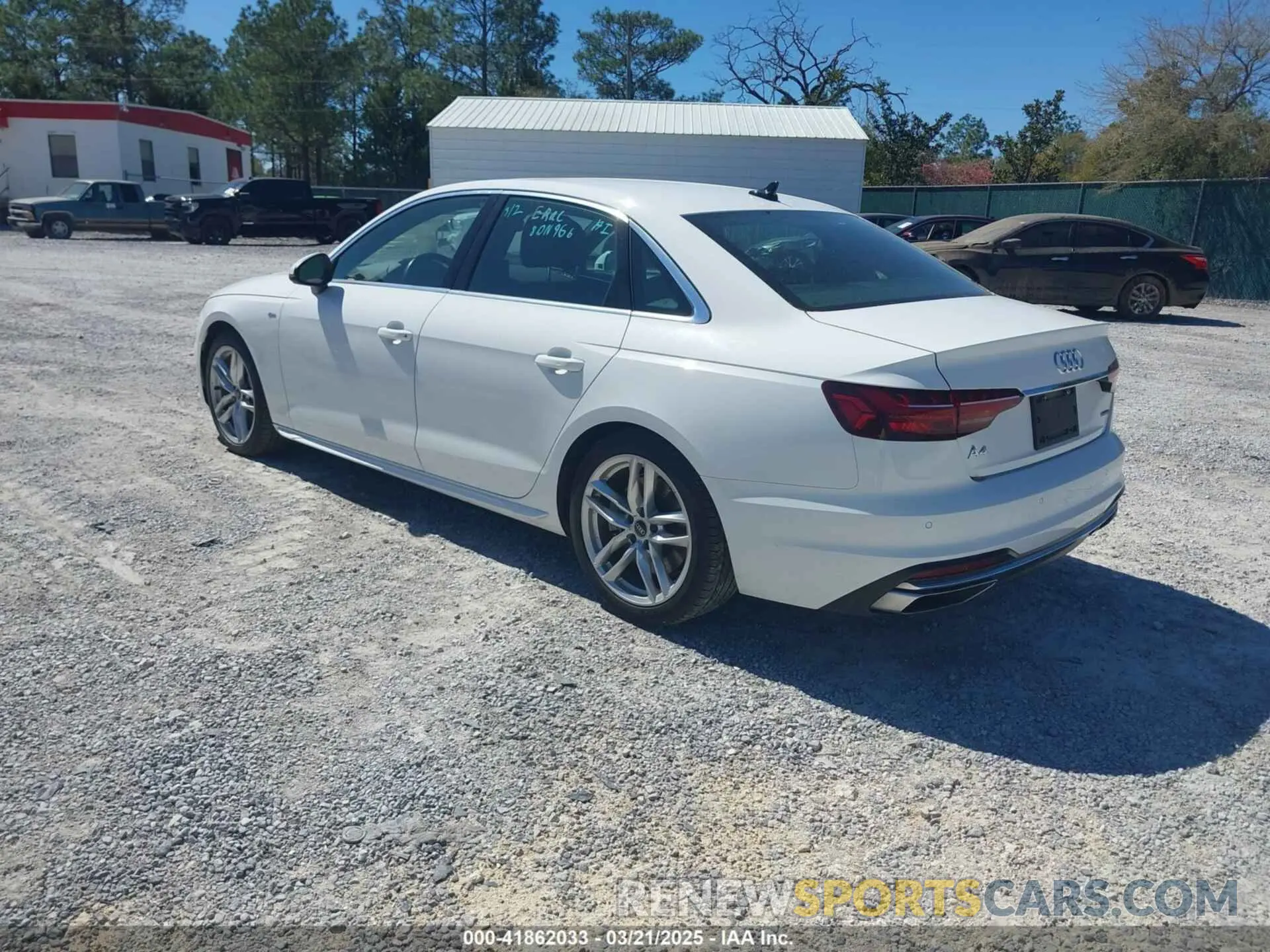 3 Photograph of a damaged car WAUEAAF46PN018967 AUDI A4 2023