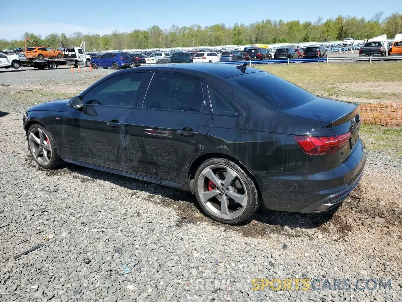 2 Фотография поврежденного автомобиля WAUEAAF47PA005572 AUDI A4 2023