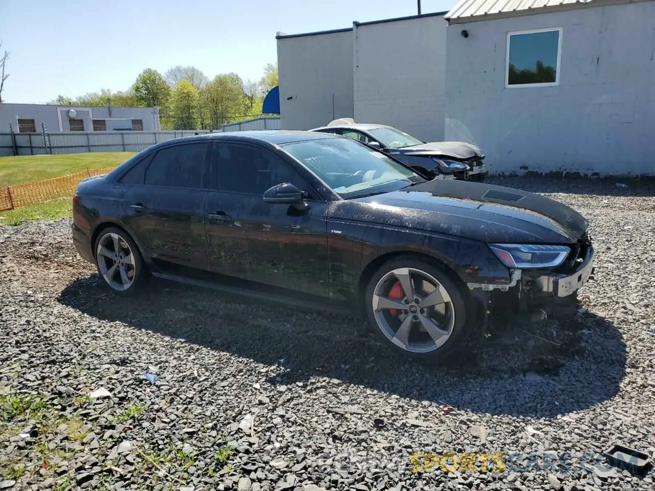 4 Фотография поврежденного автомобиля WAUEAAF47PA005572 AUDI A4 2023