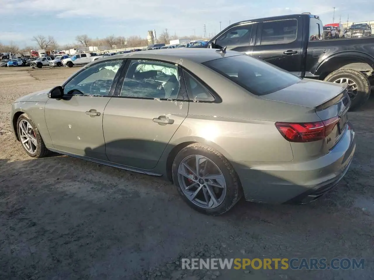 2 Photograph of a damaged car WAUEAAF47PA013459 AUDI A4 2023
