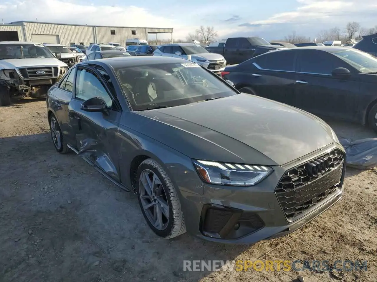 4 Photograph of a damaged car WAUEAAF47PA013459 AUDI A4 2023