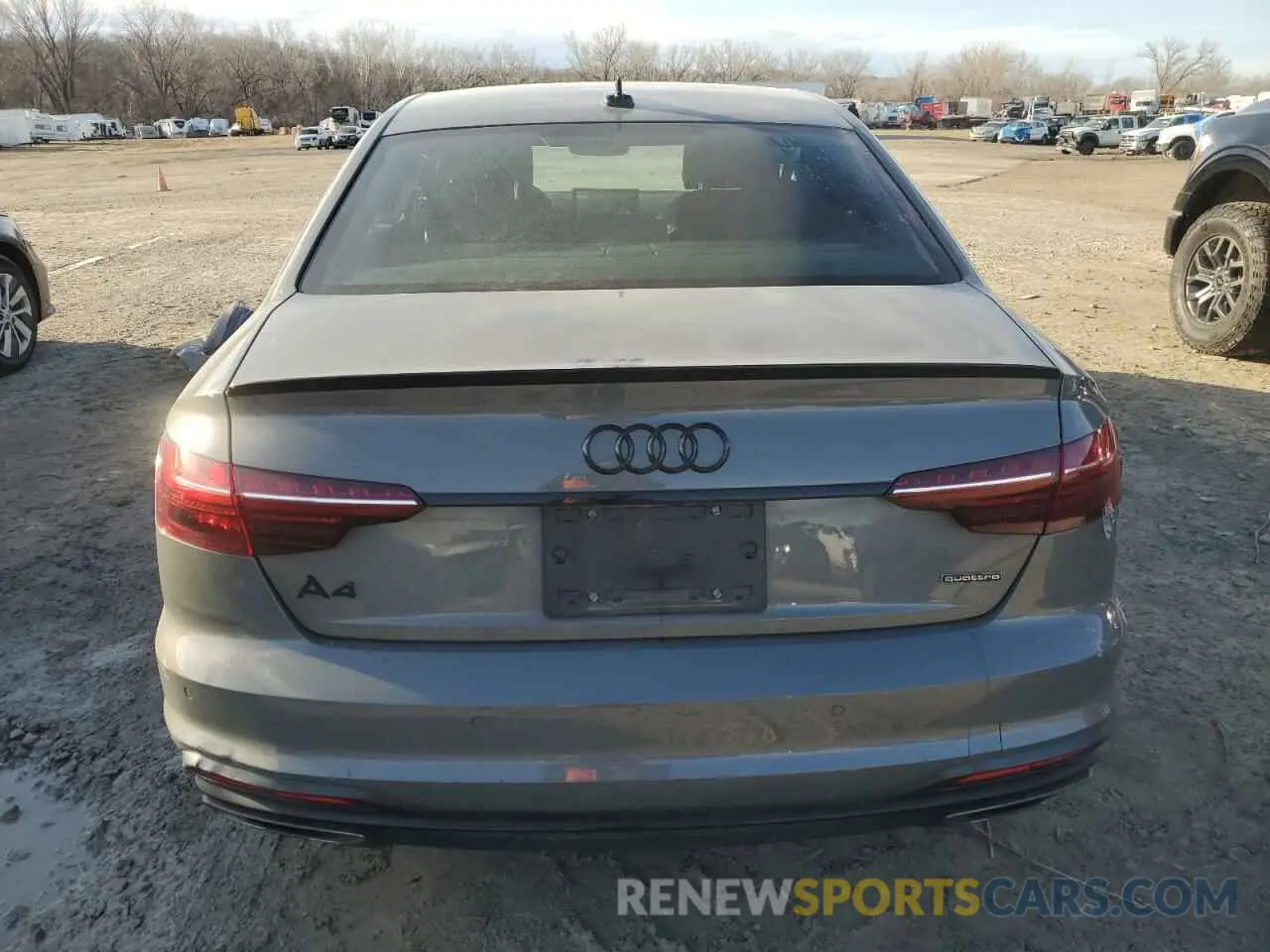 6 Photograph of a damaged car WAUEAAF47PA013459 AUDI A4 2023