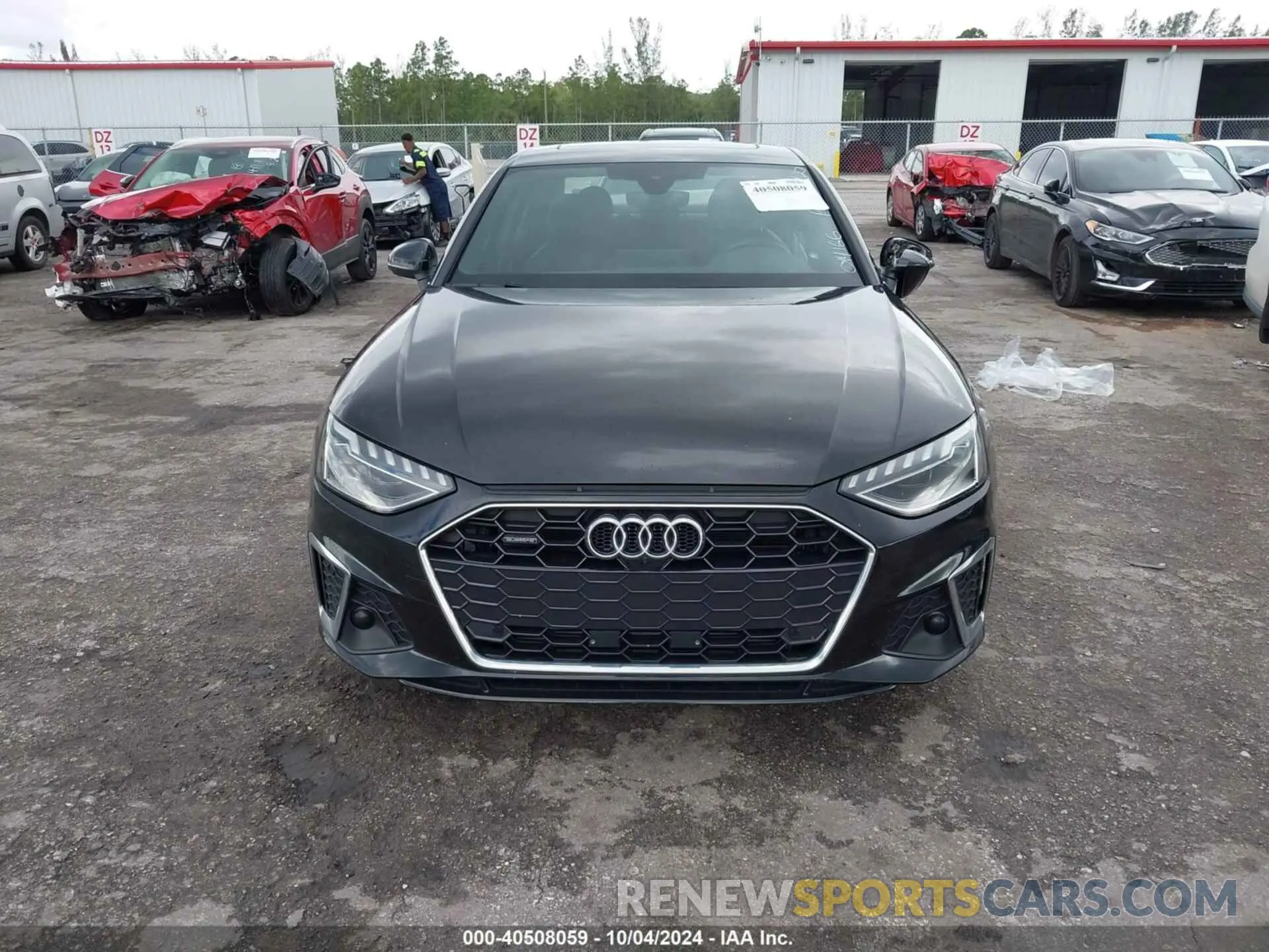 12 Photograph of a damaged car WAUEAAF47PN014166 AUDI A4 2023